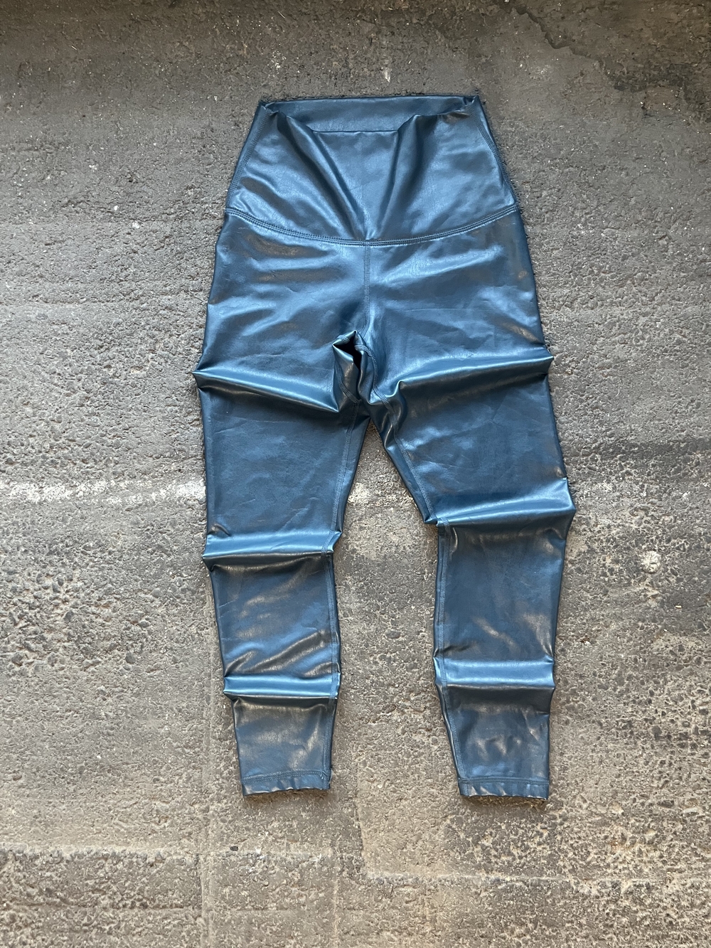 90 Degree by Reflex Leatherette Brushed Leggings